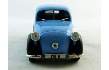 MERCEDES-BENZ 170 H (1936), Mercedes-Benz Offizielle Modell-Sammlung 29, голубой