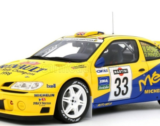 RENAULT MEGANE MAXI №33 Rally Sanremo (1998) Martin Rowe - Drek Ringer 