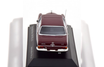 MERCEDES-BENZ 300 SEL 6.3 W109 (1968), dark red