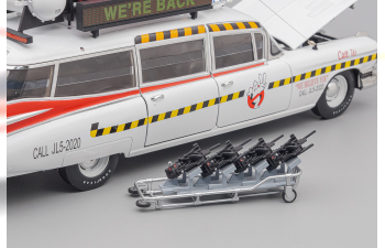 CADILLAC Ecto 1A Ghostbusters 2, white