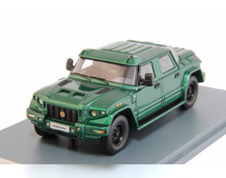 COMBAT T98 Armored Luxury SUV, green metallic