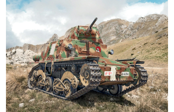 Сборная модель TANK L6/40 Carro Armato Military 1936
