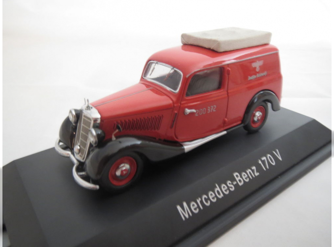 MERCEDES-BENZ 170V Deutsche Reichspost, red