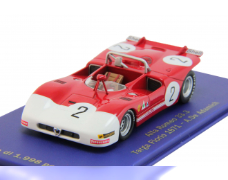 ALFA ROMEO 33.3 Targa Florio - A. De Adamich (1971), red