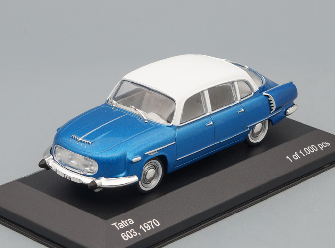 TATRA 603 (1960), blue / white