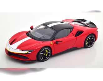 FERRARI SF90 Stradale Assetto Fiorano (2021), Red/Decorated