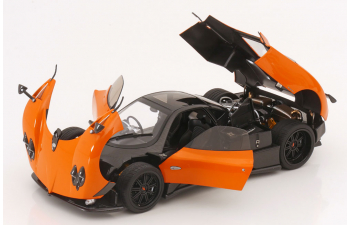 PAGANI Zonda F (2005), orange carbon