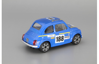 FIAT 500 #188, blue