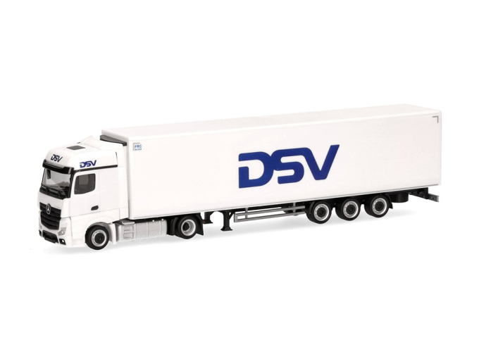 Mercedes-Benz Actros Bigspace Lowliner DSV, white