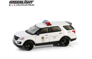 FORD Police Interceptor Utility, Los Angeles Police Department (LAPD) Bomb Detection K-9 Section (2017), white