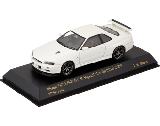 NISSAN Skyline GT-R VspecII Nur (BNR34) (2024), white pearl