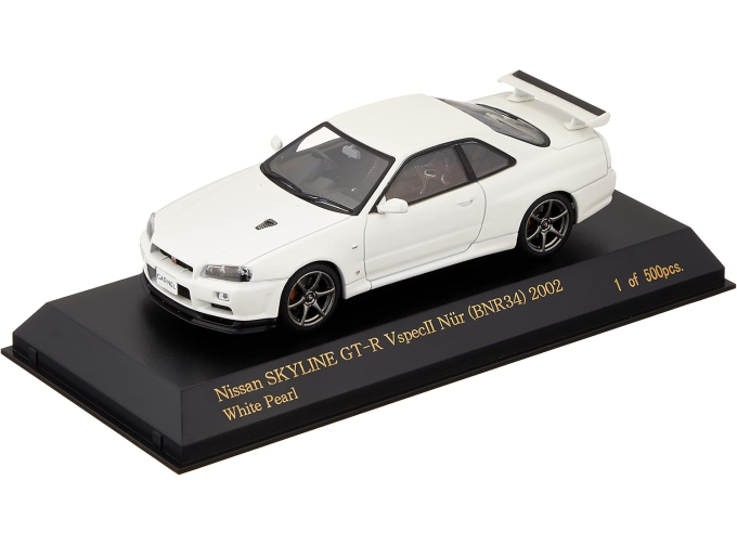 NISSAN Skyline GT-R VspecII Nur (BNR34) (2024), white pearl
