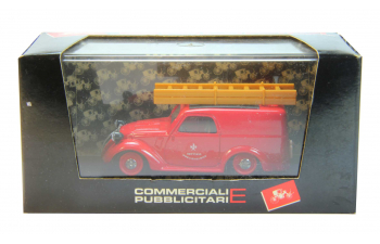 FIAT 500B Furgoncino Vigili del Fuoco (1946-1949), red