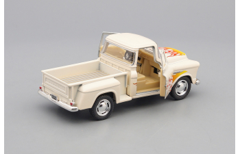 CHEVROLET Stepside Pick-up Fire (1955), beige