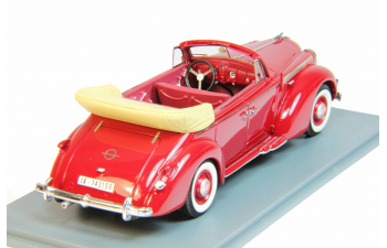 OPEL Admiral Cabrio (1938), dark red