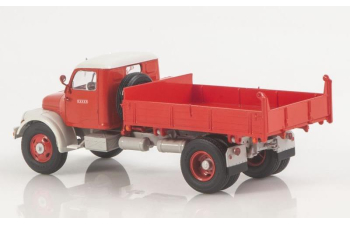 PRAGA S5T-3 самосвал, красно-белый