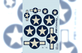 NEW PBY Catalina Two sheets, the general complete set.Wet decal