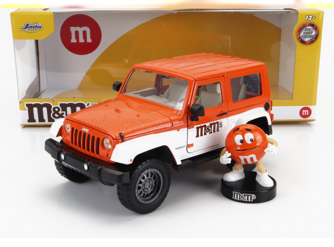 JEEP Wrangler With M&m's Figure (2007), Orange White