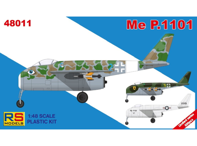 Сборная модель Messerschmitt Me P.1101