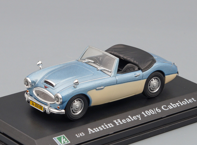 AUSTIN HEALEY 100/6, blue / beige