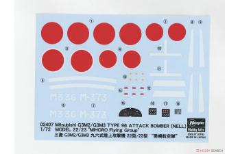 Сборная модель Бомбардировщик G3M2/G3M3 TYPE 96 ATTACK (Limited Edition)