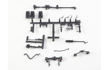 Сборная модель КАМАZ-65225 седельный тягач