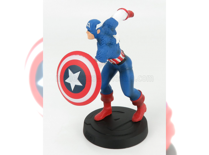 MARVEL Captain America Figure Cm. 13.0, Blue Red White