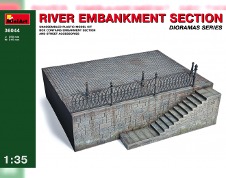 Наборы для диорам RIVER EMBANKMENT SECTION