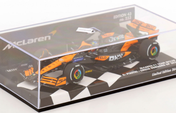 McLAREN F1 Mcl38 Team Mclaren №81 Season (2024) Oscar Piastri, Orange Black