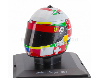 HELMET F1 Casco Helmet Gerhard Berger Team Scuderia Ferrari 412 t2 Season (1995)