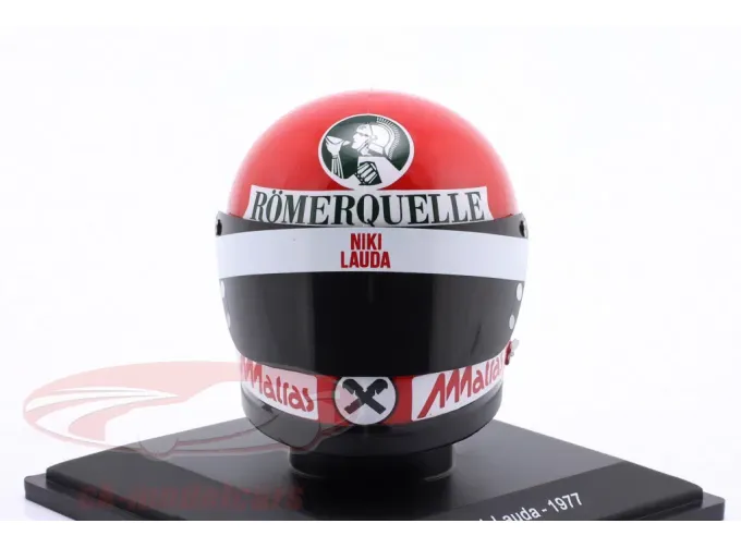 MINI HELMET Niki Lauda Scuderia Ferrari №11 Formula 1 World Champion  (1977)