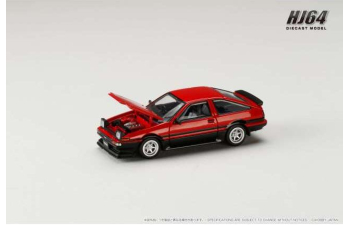 TOYOTA Sprinter Trueno Late Version JDM Style, red/black