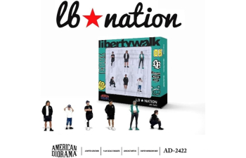FIGURES Set 6x Lb Nation Lbwk
