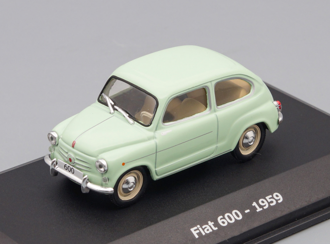 FIAT 600 1959, light green