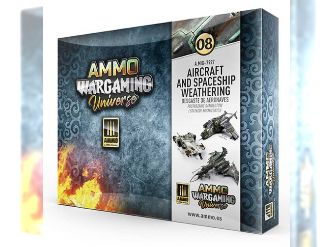 AMMO WARGAMING UNIVERSE #08 – Aircraft and Spaceship Weathering