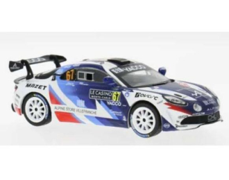 Alpine A110 RGT WRC №67 R.Astier/D.Giraudet, Rally Monte Carlo (2025)