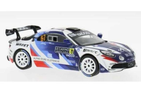 Alpine A110 RGT WRC №67 R.Astier/D.Giraudet, Rally Monte Carlo (2025)