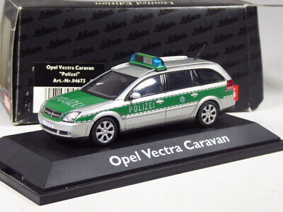 OPEL Vectra Caravan Polizei, green / silver