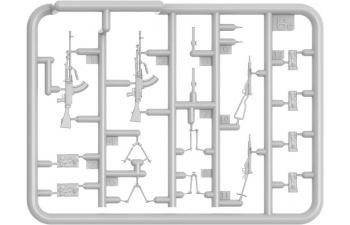 Сборная модель BRITISH WEAPONS & EQUIPMENT FOR TANK CREW & INFANTRY