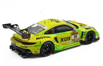 PORSCHE 911 GT3 R #911 Manthey-Racing 24h Nuerburgring Laurens Vanthoor, Thomas Preining, Kevin Estre, Ayhancan Güven (2024), yellow/green