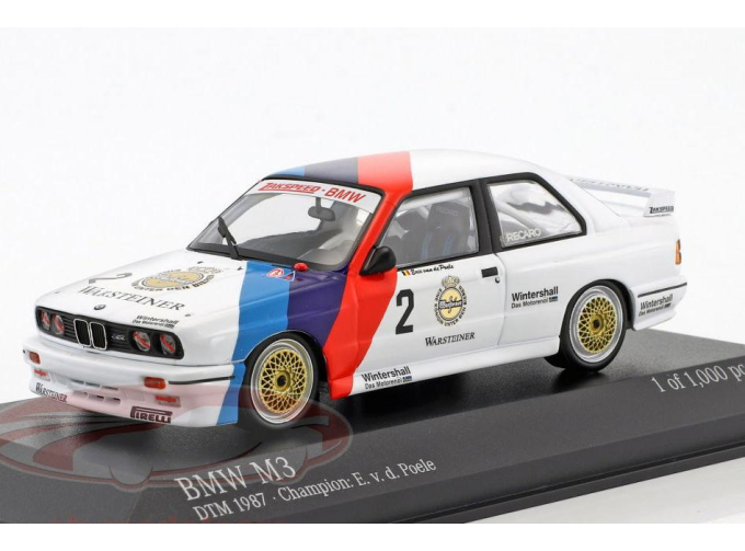 BMW M3 (E30) №2 DTM Champion Eric van de Poele (1987)
