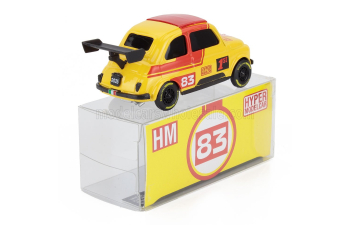 FIAT 500 Brums Livery Hyper Modelcar №83 (2025) - 24h Le Mans Wheels, Yellow Red