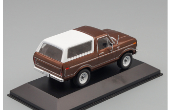 FORD Bronco (1978), brown white metallic