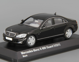 MERCEDES-BENZ S600 Guard V221 (2012), black