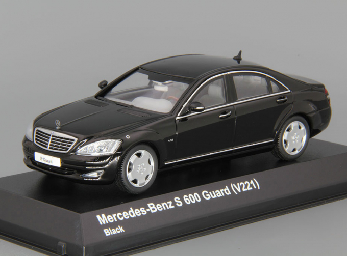 MERCEDES-BENZ S600 Guard V221 (2012), black