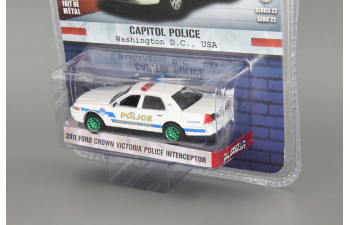 FORD Crown Victoria Interceptor "Capitol Police" (2011), white / green (Greenlight!)