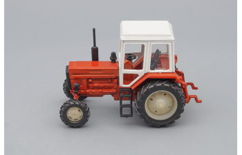Трактор МТЗ-82 (цельнометаллический), оранжевый / белый