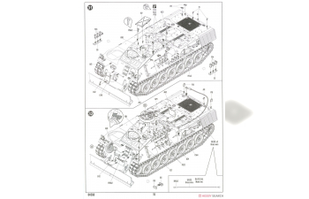 Сборная модель Bergepanzer BPz2A2 “Buffalo” ARV