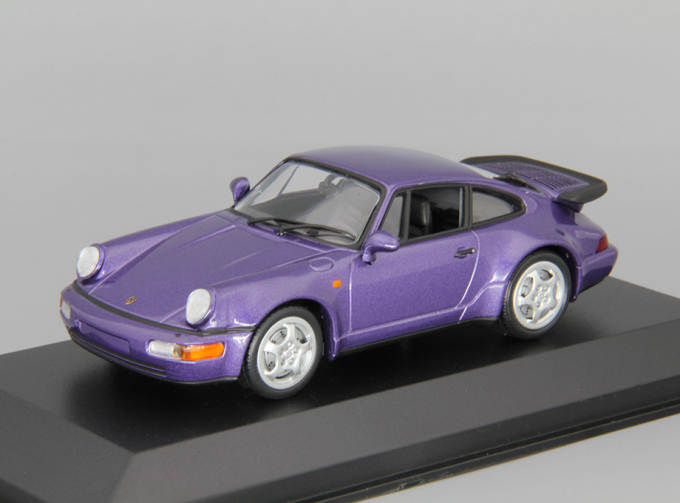 PORSCHE 911 Turbo (964) (1990), purple metallic