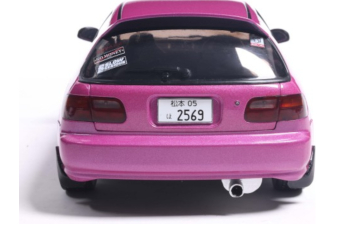 HONDA Civic (EG6) (1991), pink metallic